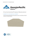 1/4" DensDeck® Roof Board  - EPD
