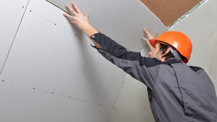 ToughRock® Lite-Weight Fire-Rated Gypsum Board product installation