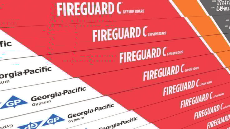 ToughRock® Fireguard C ® Gypsum Board Image 2