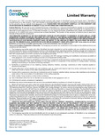 DensDeck® Roof Board Limited Warranty - USA (English)