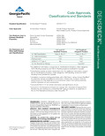 DensDeck Products Code Approvals Classifications and Standards