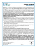 DensDeck® Roof Board Limited Warranty International (English)