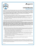 DensElement® Barrier System Warranty - International