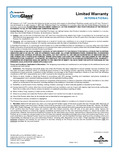 DensGlass® Shaftliner Limited Warranty - International (English)