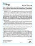 DensGlass® Sheathing Limited Warranty - USA (English)