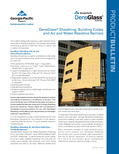 DensGlass Sheathing Product Bulletin Building Codes and Air and Water Resistive Barriers