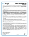 DensShield® Tile Backer Limited Warranty Commercial - USA (English)