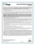 DensShield® Tile Backer Limited Warranty Commercial USA (Español)