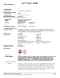 Temstock FR Safety Data Sheet-English US