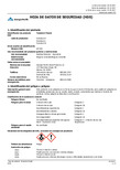 Temstock Panels Safety Data Sheet - Spanish Mexico