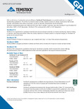 Temstock Specification Sheet