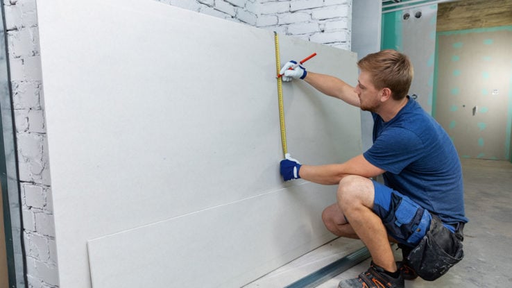 ToughRock® 1/4" and 3/8" Gypsum Board product installation