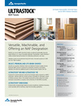 UltraStock® MDF Panels - Specifications