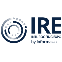 Event image for the International Roofing Expo (IRE) highlighting Georgia-Pacific DensDeck ProFast products for roofing contractors and industry professionals.